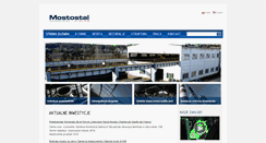 Desktop Screenshot of mostostal-kielce.com.pl